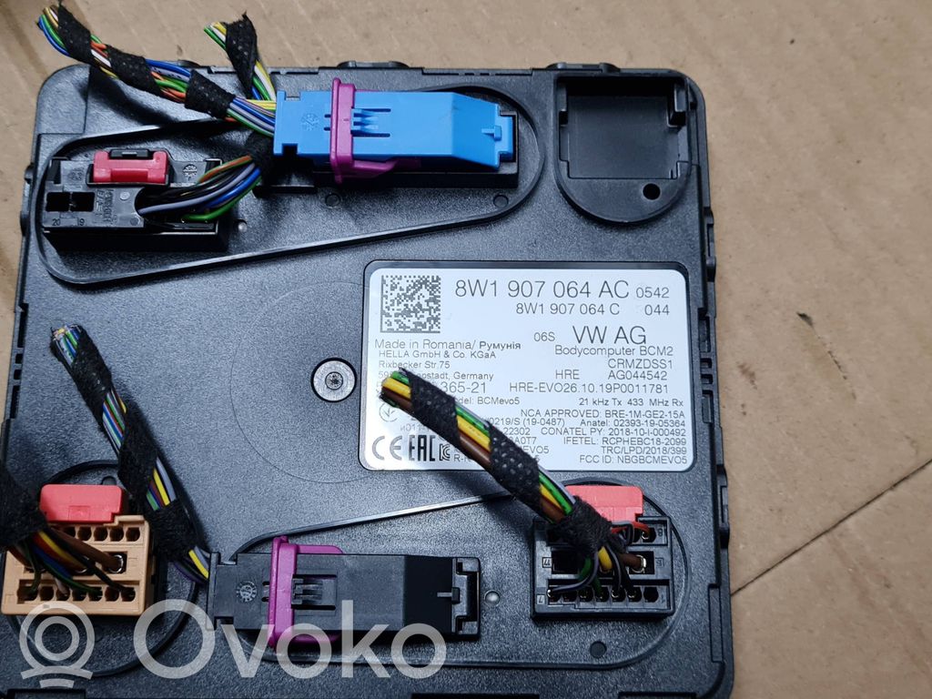 Moduł / Sterownik komfortu   8W1907064AC,01436521,8W1907064C