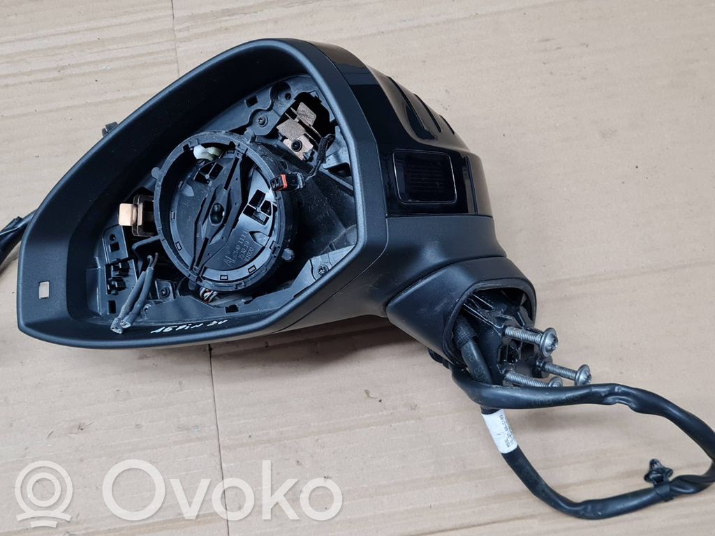 Audi A5 Elektryczne lusterko boczne drzwi 