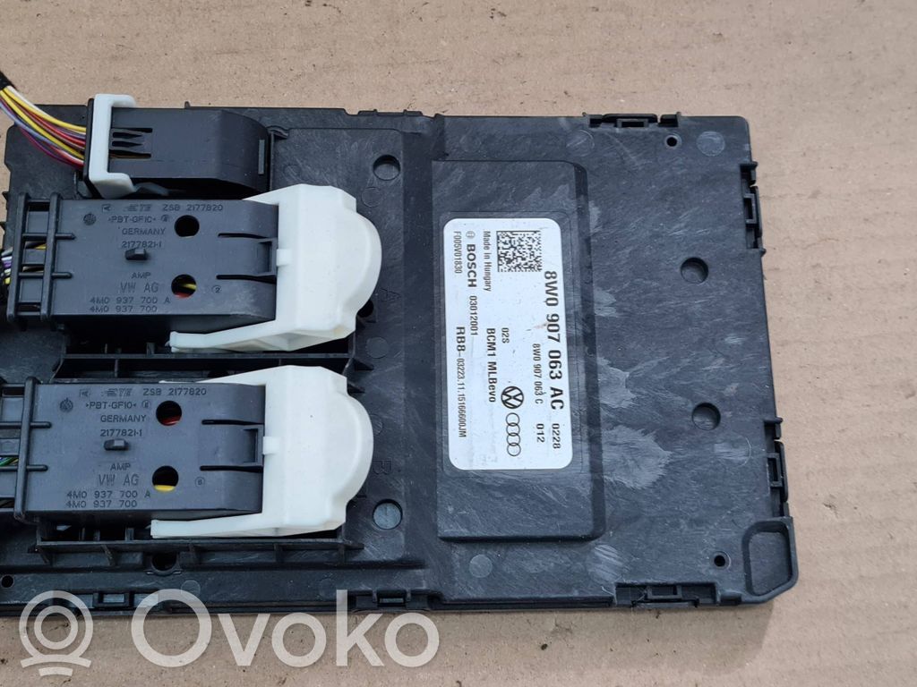 Audi A4 S4 B9 Module confort 