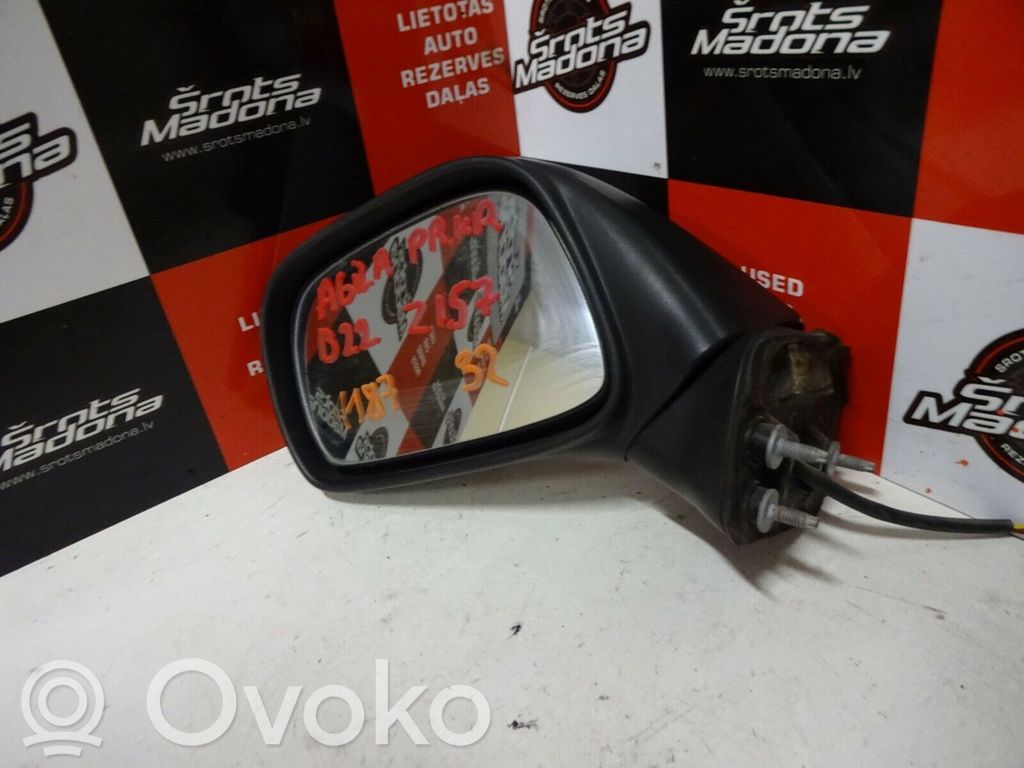 Opel Agila A Front door electric wing mirror 