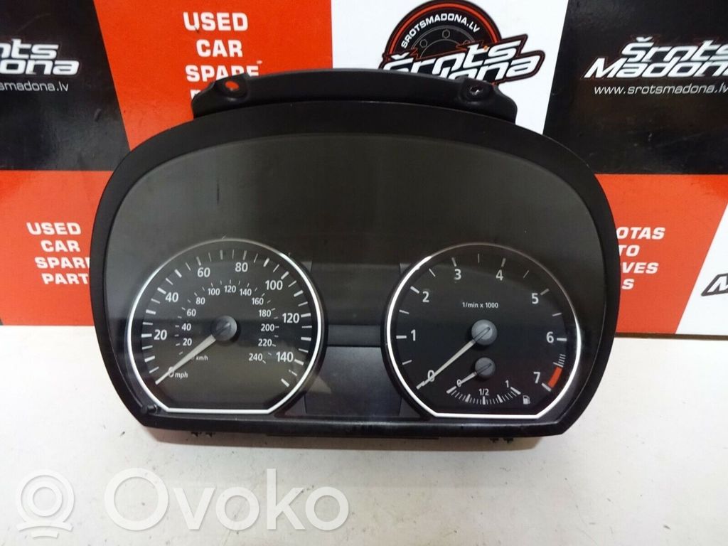 BMW 1 E81 E87 Speedometer (instrument cluster) 