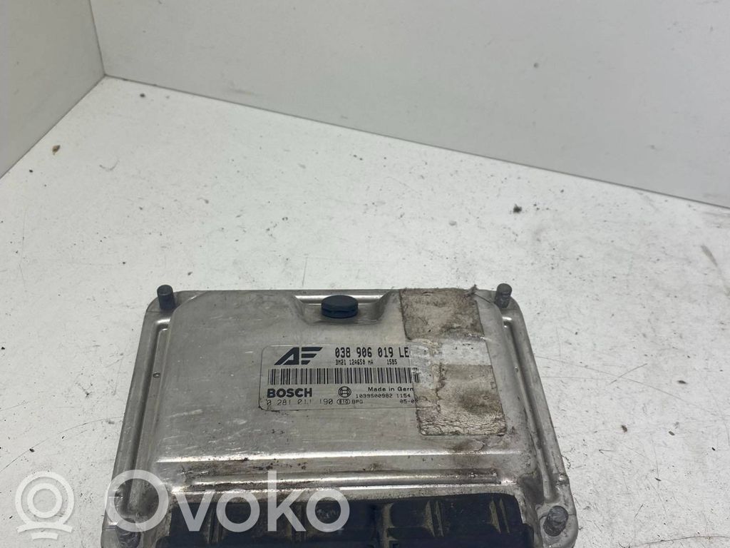 Engine control unit/module   038906019LE,0281011190,1039S00902
