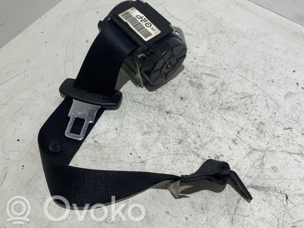BMW 3 E90 E91 Pas bezpieczeństwa fotela tylnego środkowego 