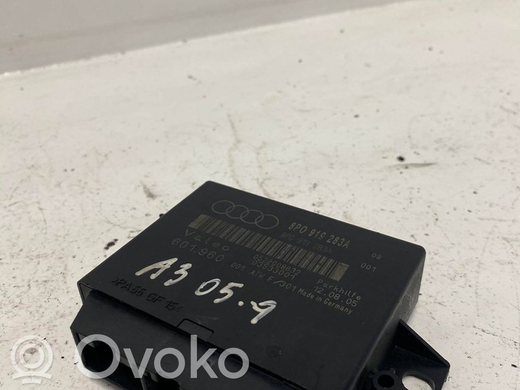 Audi A3 S3 8P Pysäköintitutkan (PCD) ohjainlaite/moduuli 