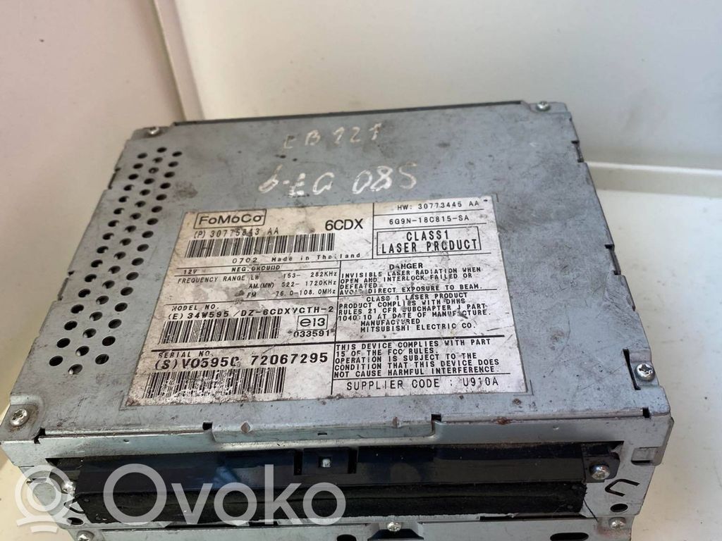Volvo S80 Radio/CD/DVD/GPS head unit 