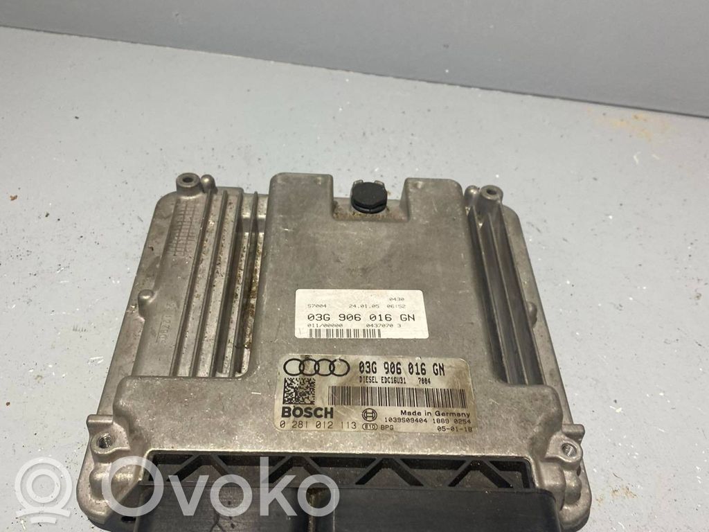 Audi A4 S4 B7 8E 8H Engine control unit/module 