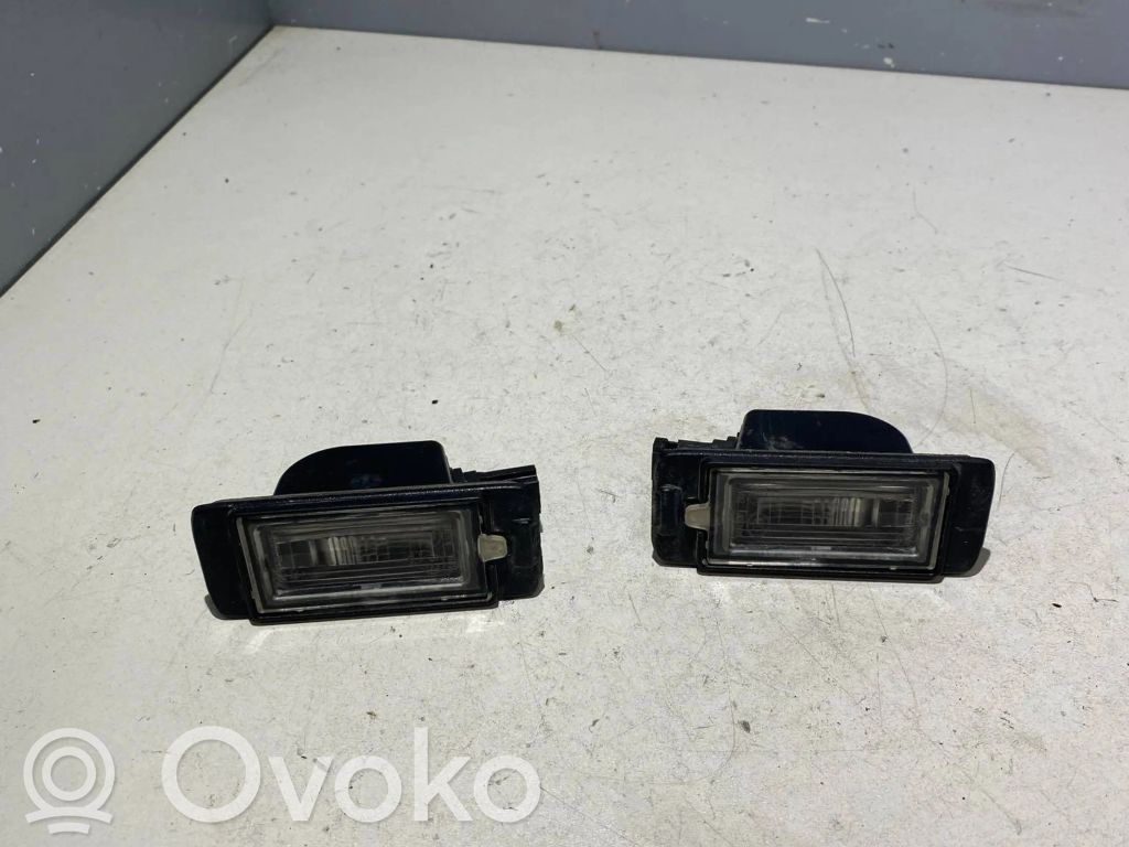 Opel Astra J Number plate light 