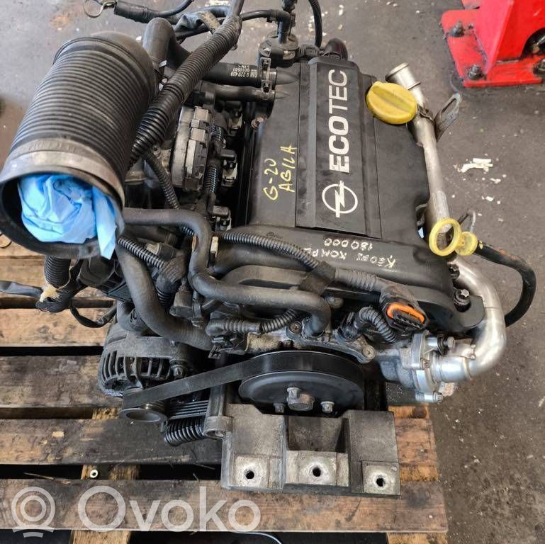 Opel Agila A Engine 