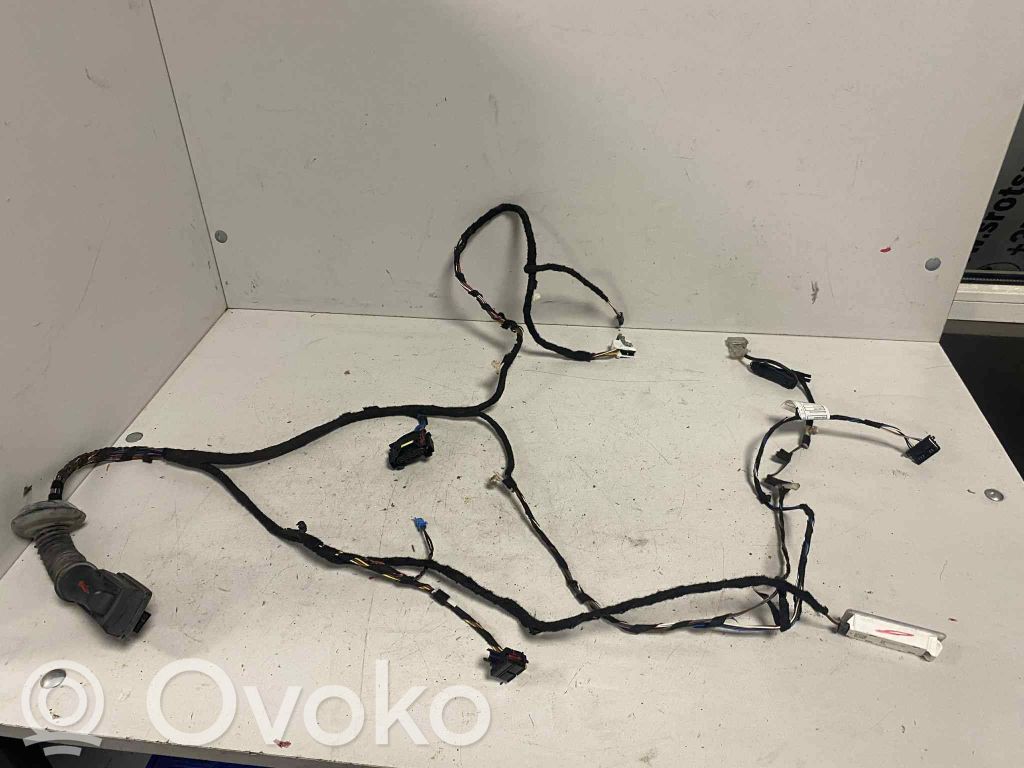 BMW 3 F30 F35 F31 Wiązka przewodów drzwi przednich 