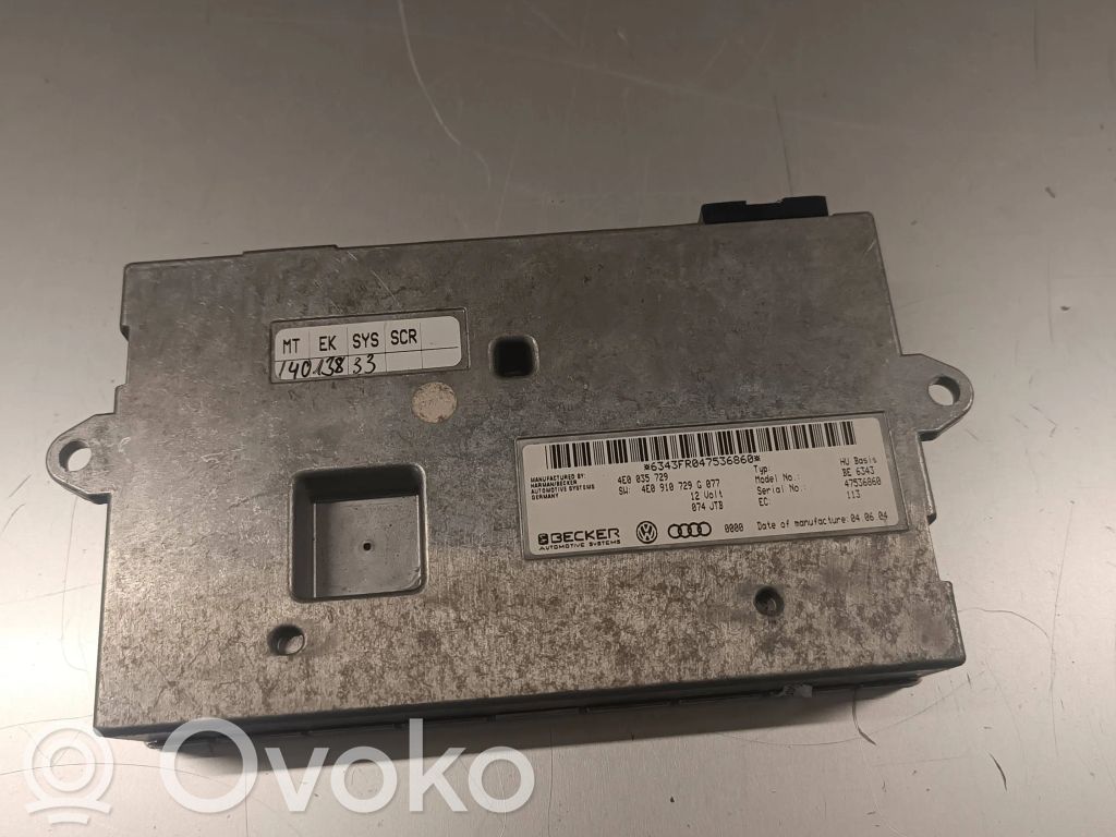 MMI control unit   4E0035729,4E0910729G