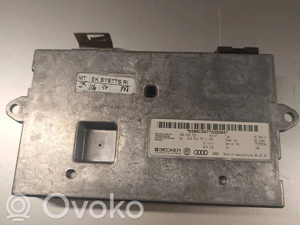 Audi Q7 4L MMI control unit 
