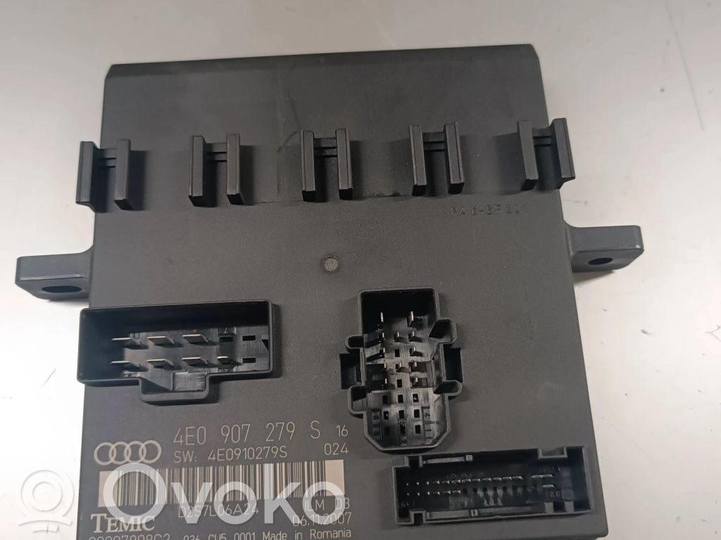 Comfort/convenience module   4E0907279S,00007898C2,4E0910279S