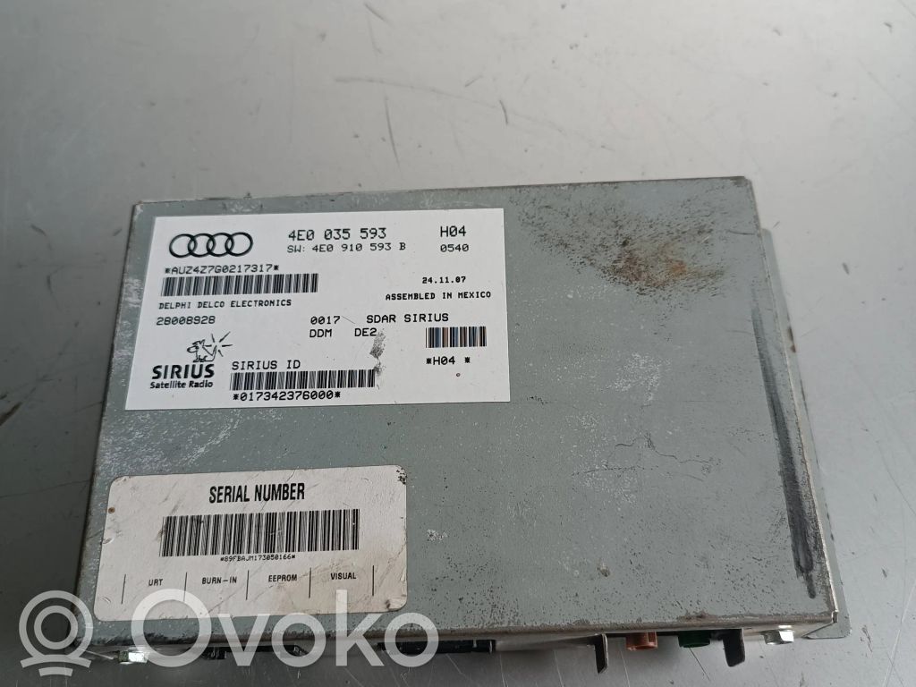 Audi A8 S8 D3 4E Radio / CD-Player / DVD-Player / Navigation 