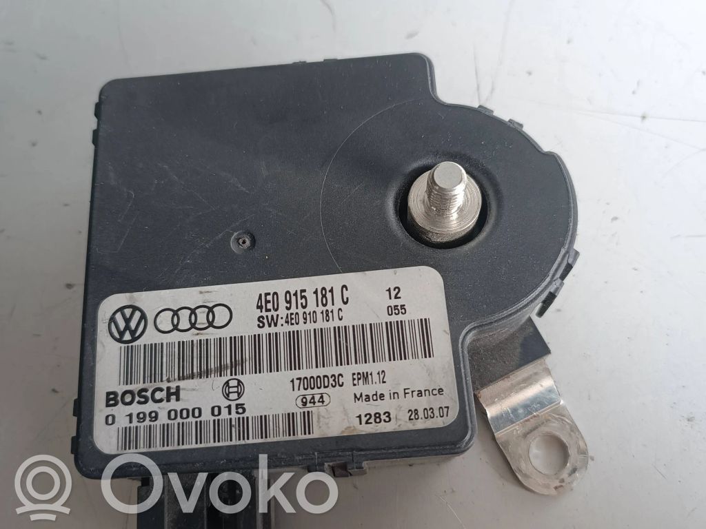 Audi A8 S8 D3 4E Kiti valdymo blokai/ moduliai 