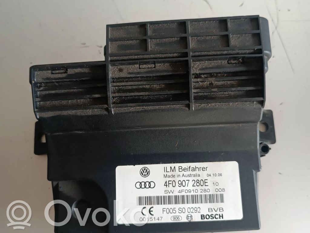 Maitinimo valdymo blokas   4F0907280E,F005S00292,4F0910280
