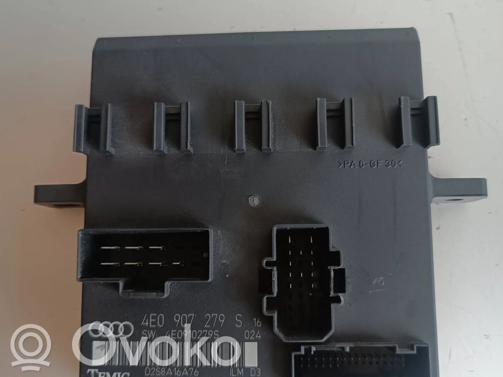 Audi A8 S8 D3 4E Komforto modulis 