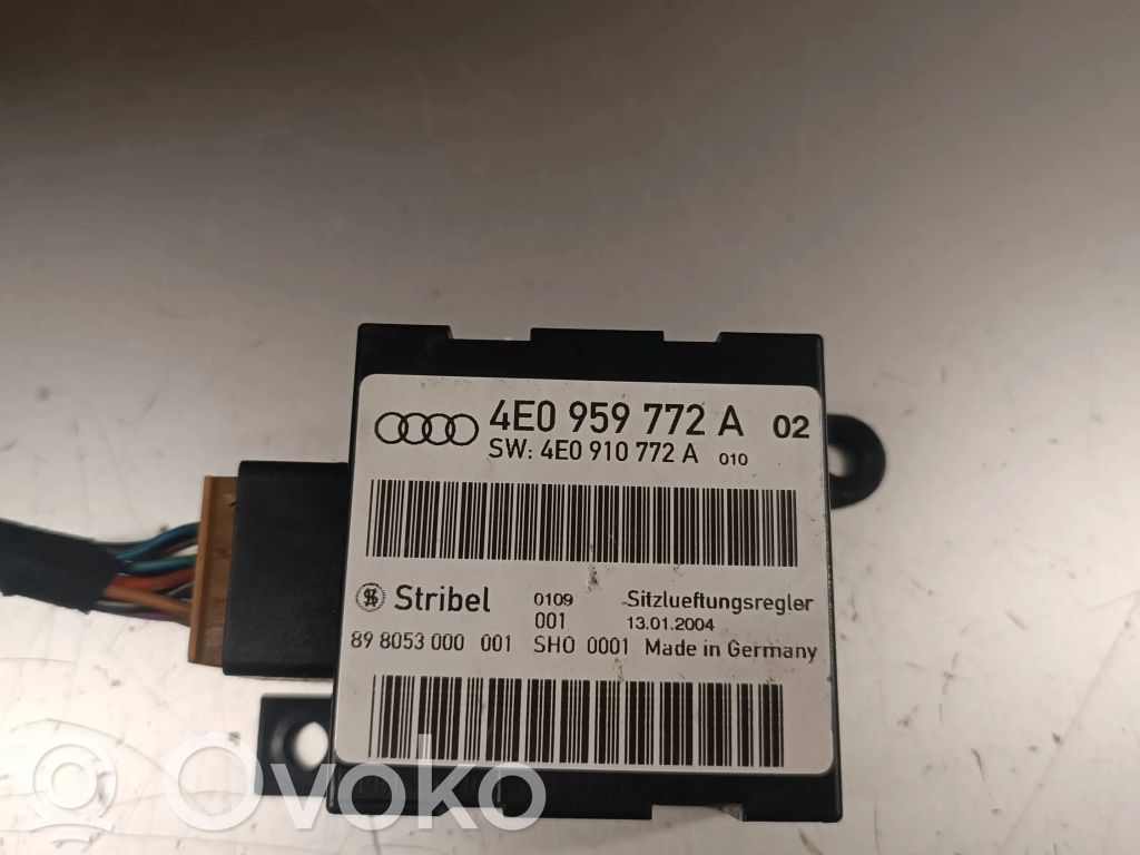 Autres unités de commande / modules   4E0959772A,4E0910772A,898053000