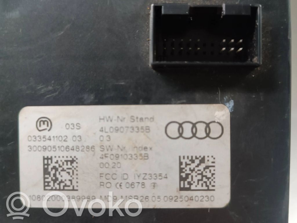 Audi Q7 4L Unitate/modul de control fără cheie (KESSY) 