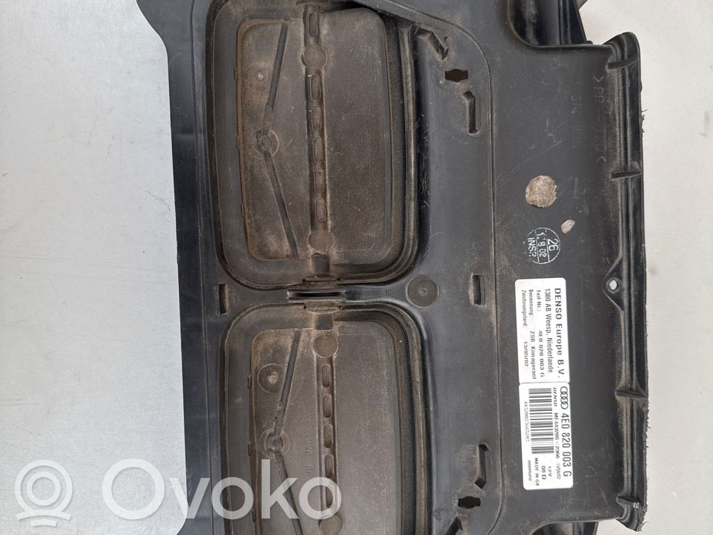Audi A8 S8 D3 4E Autres éléments de console centrale 