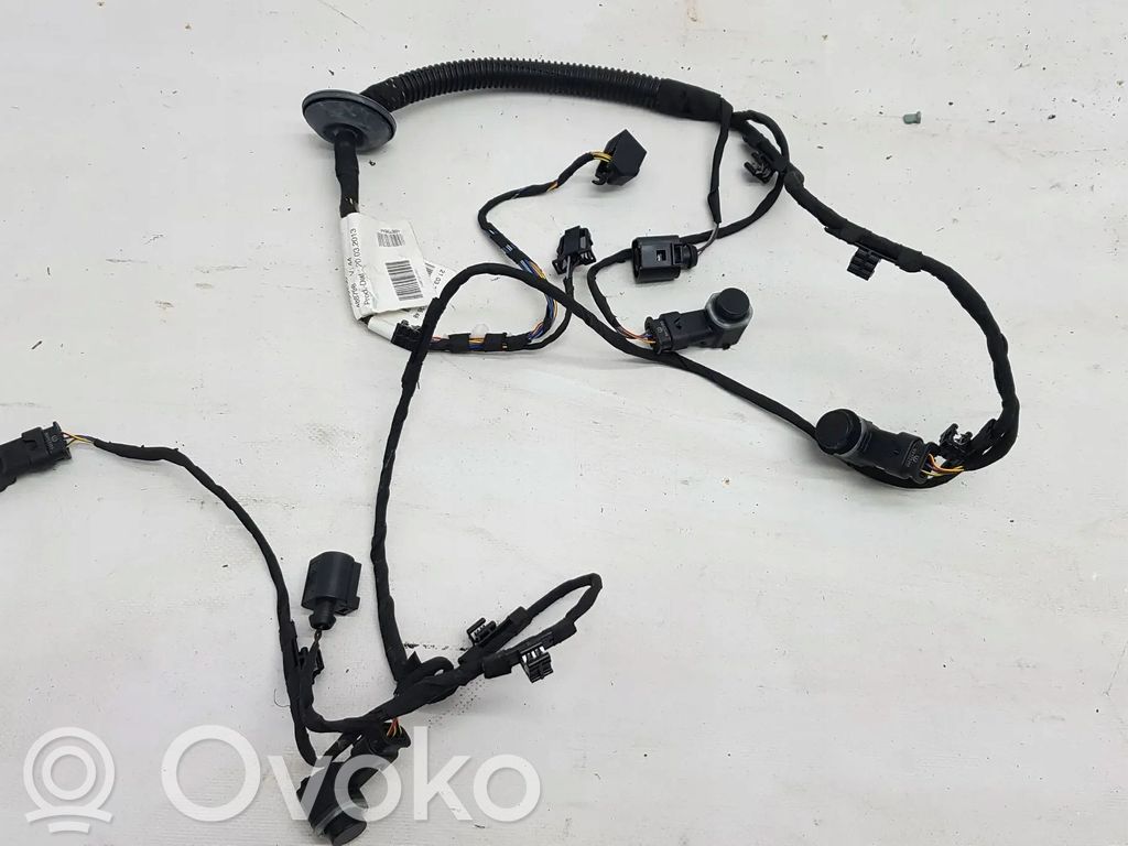 Volkswagen Tiguan Wiązka przewodów czujnika parkowania PDC 