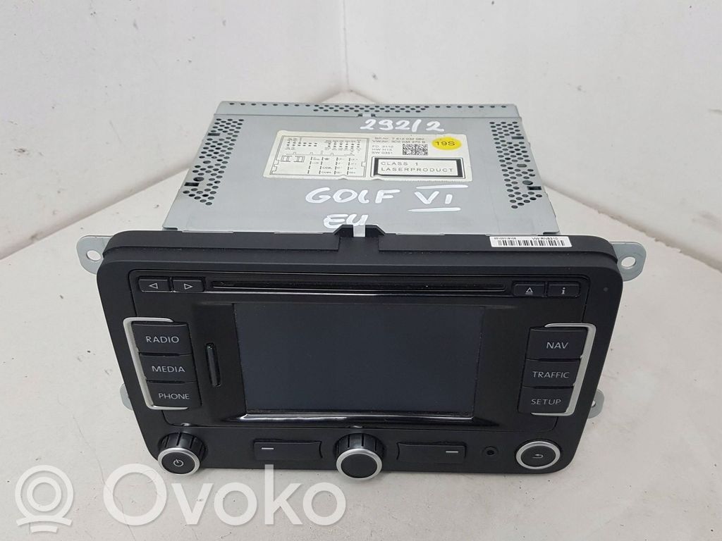 Volkswagen Golf VI Panel / Radioodtwarzacz CD/DVD/GPS 