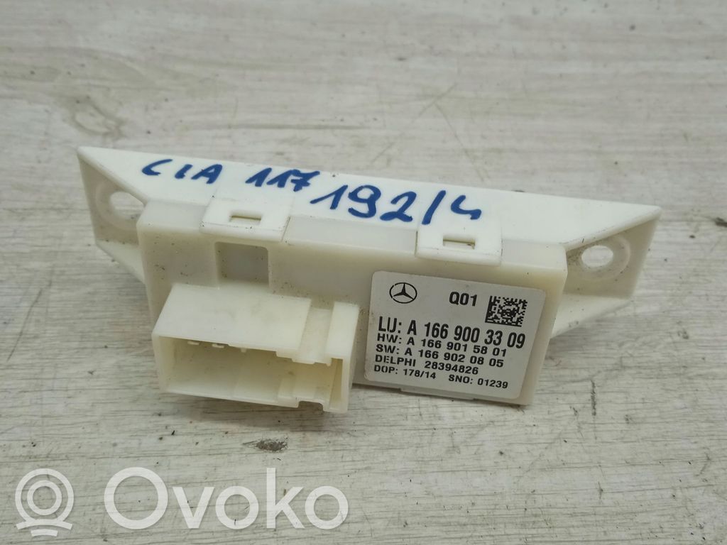 Mercedes-Benz ML W166 Sterownik / Moduł świateł LCM 