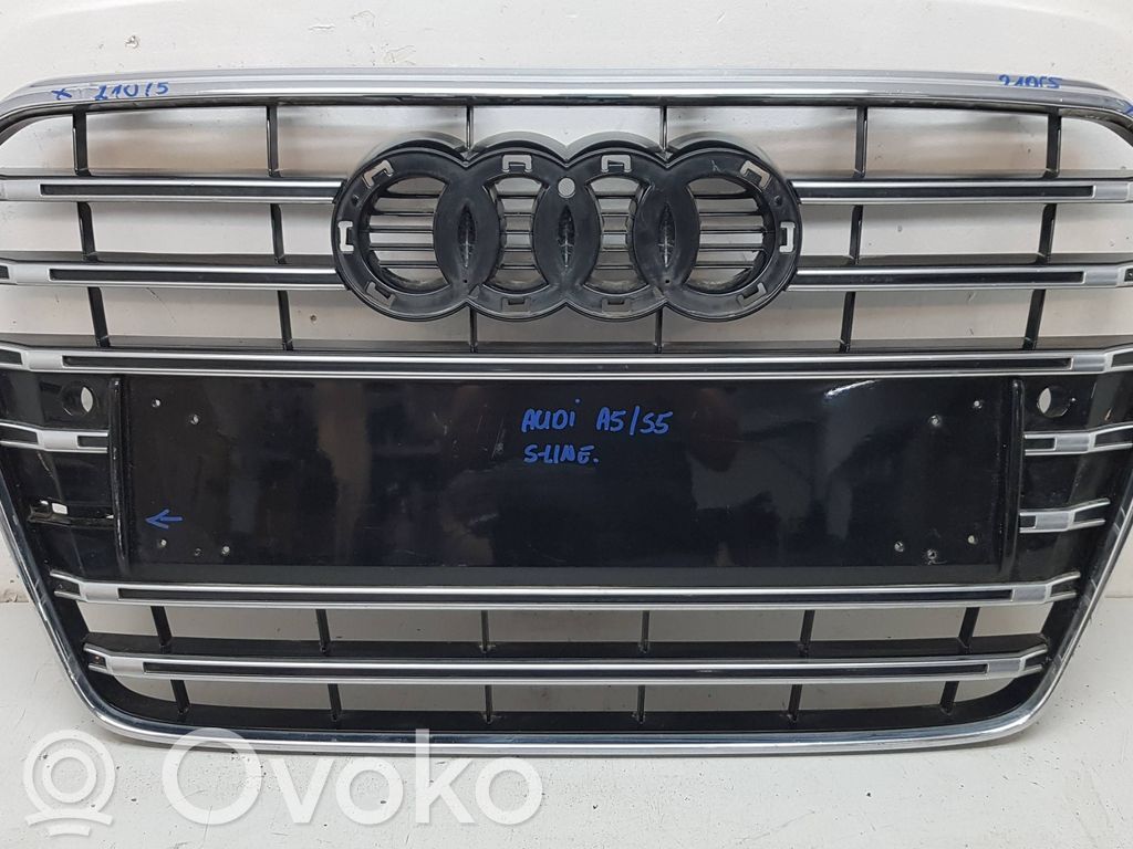 Maskownica / Grill / Atrapa górna chłodnicy   8T0853651M,8T0853651