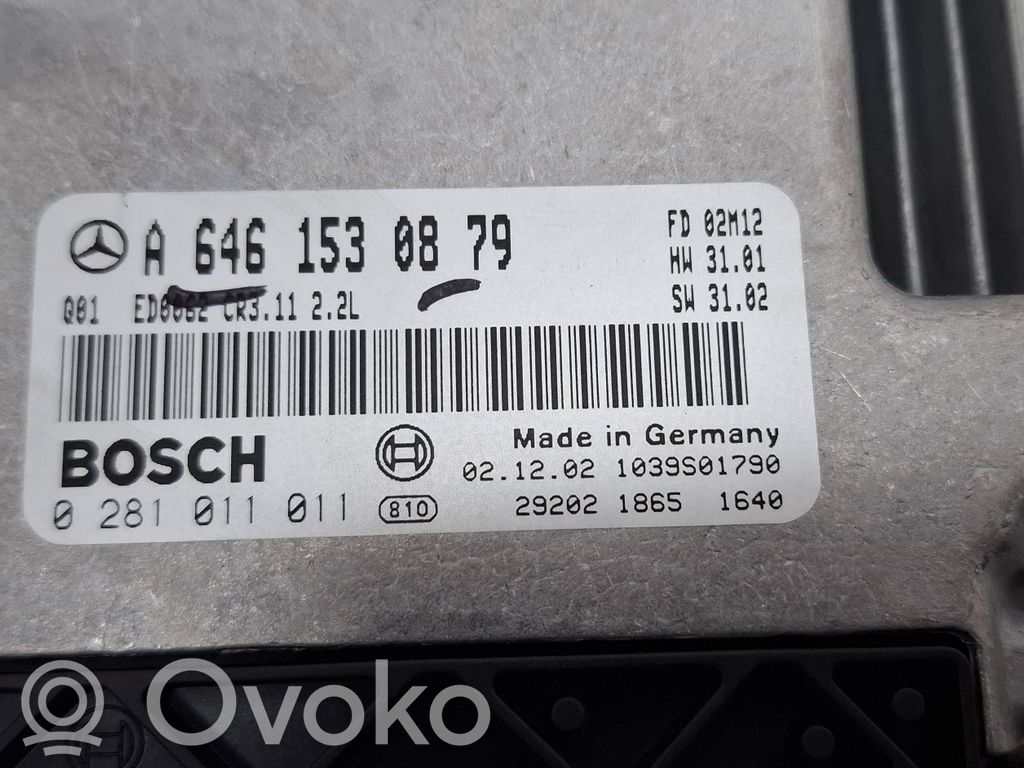 Mercedes-Benz E W211 Engine control unit/module 