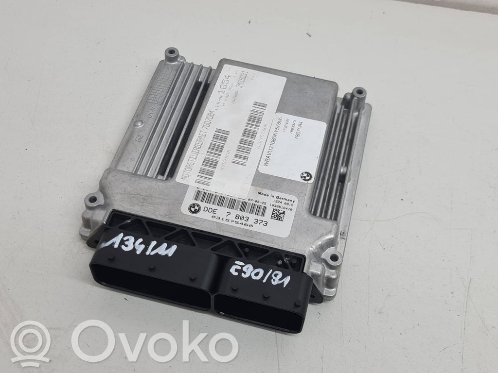 BMW 3 E90 E91 Variklio valdymo blokas 