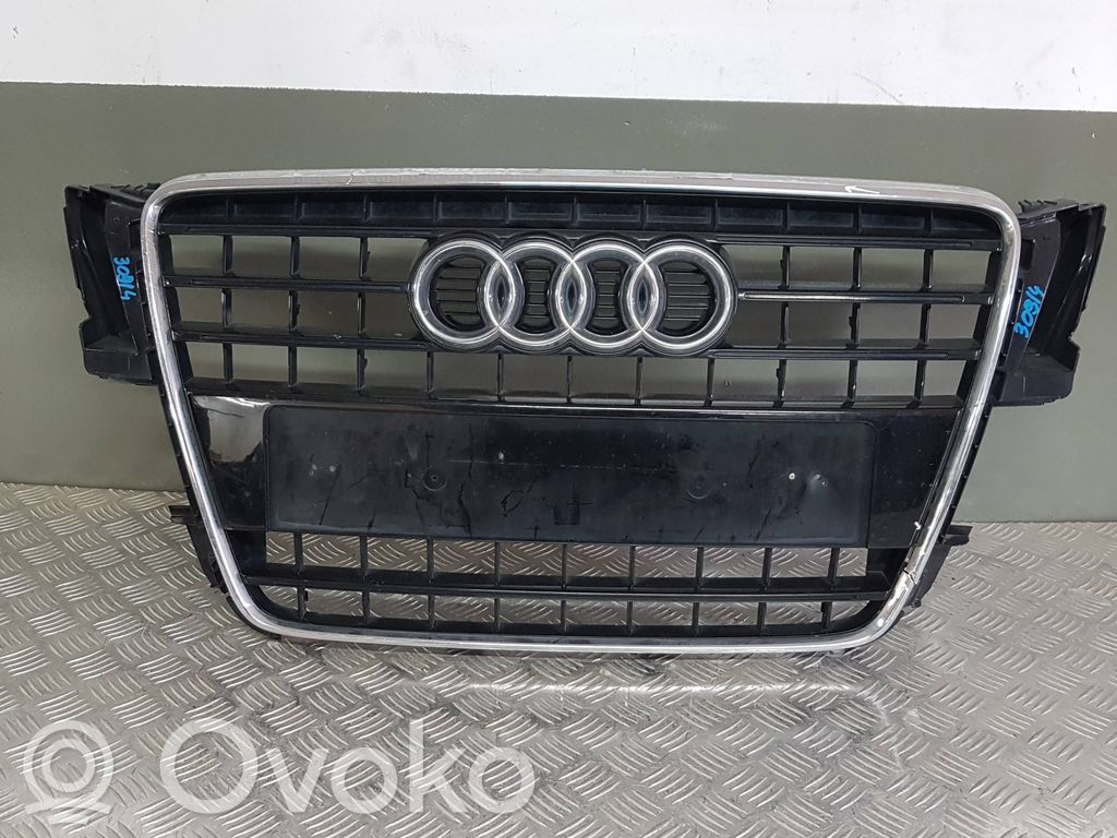 Audi A5 8T 8F Front bumper upper radiator grill 