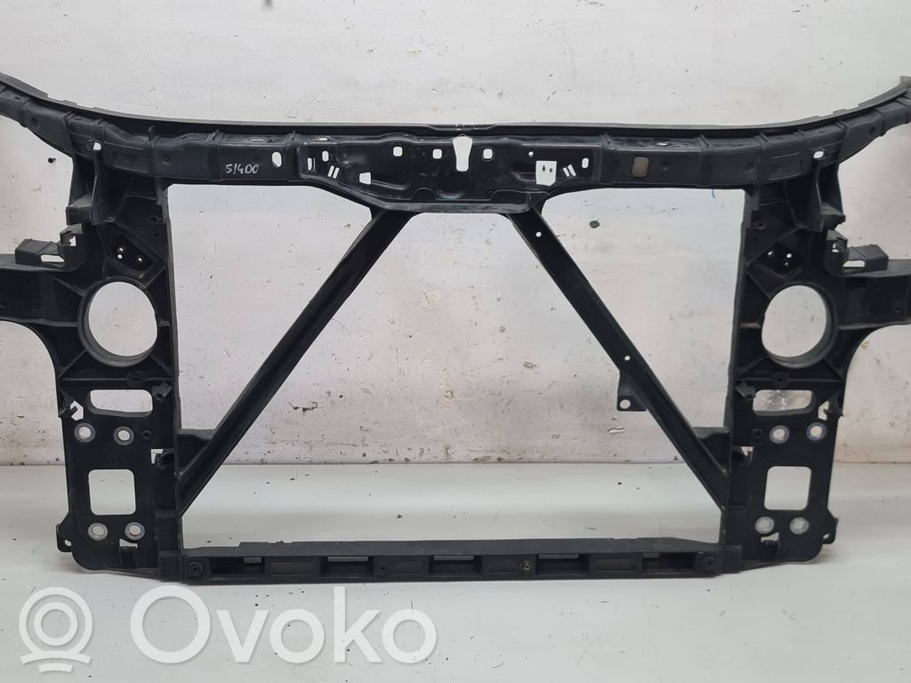 Audi Q7 4L Pannello di supporto del radiatore 