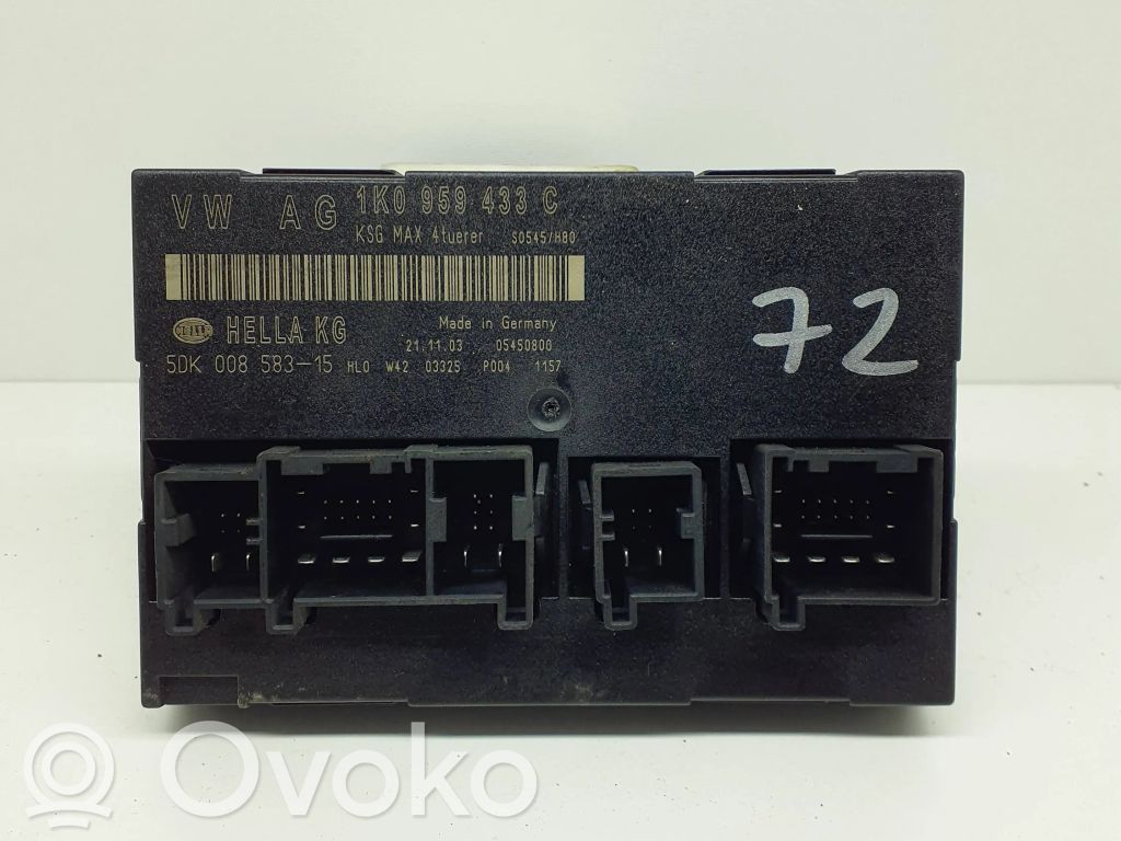 Volkswagen PASSAT B6 Mukavuusmoduuli 