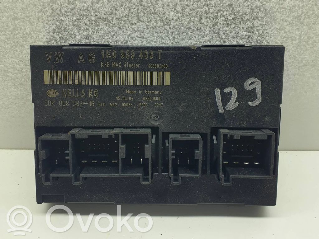 Skoda Octavia Mk2 (1Z) Module confort 