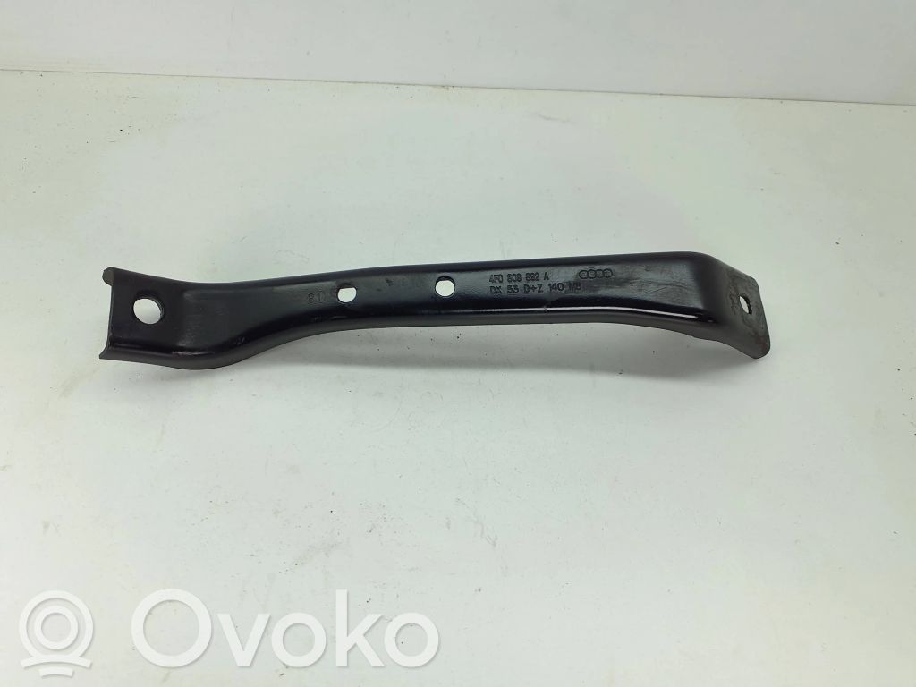 Audi A6 S6 C6 4F Radiator support slam panel bracket 