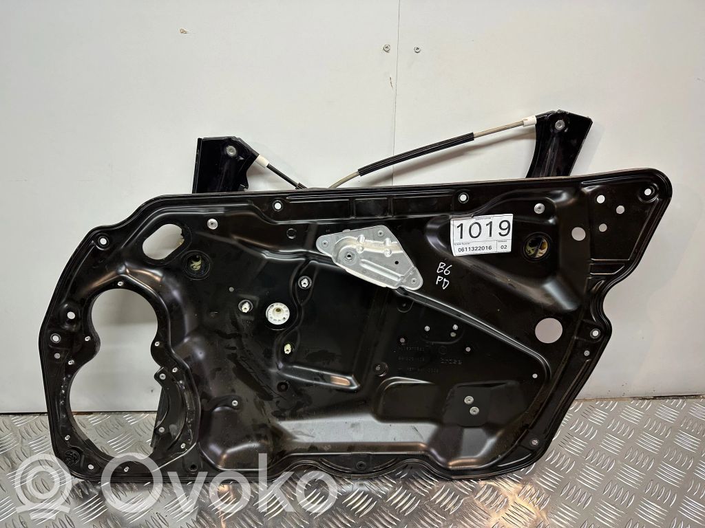 Volkswagen PASSAT B6 Fensterhebermechanismus ohne Motor Tür vorne 
