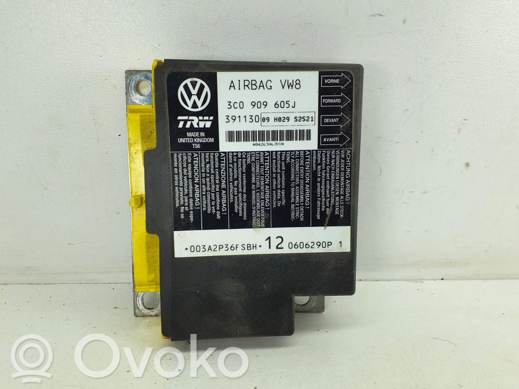 Volkswagen PASSAT B6 Sterownik / Moduł Airbag 