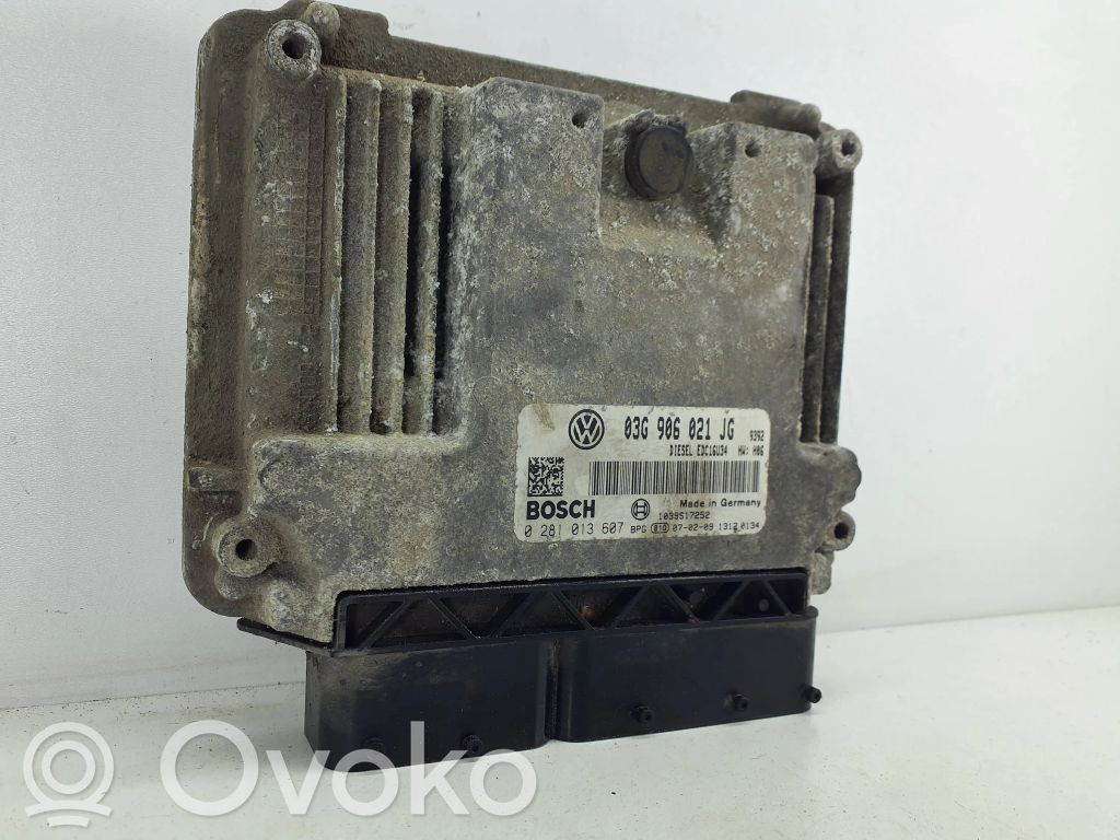 Engine control unit/module   03G906021JG,1039S17252,0281013607