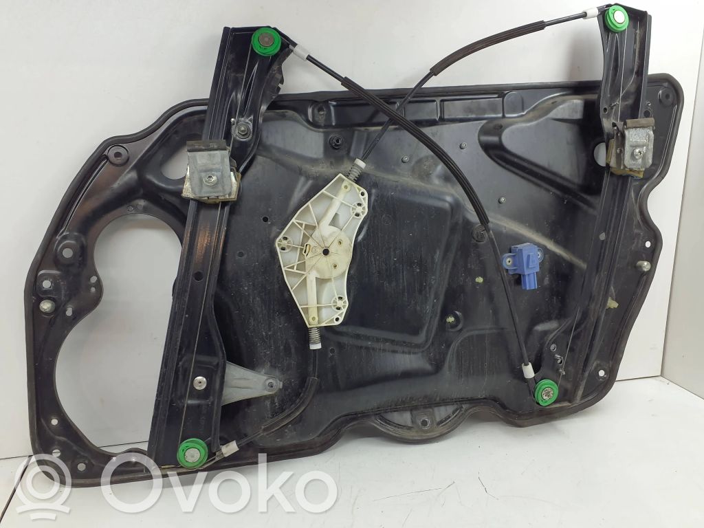 Volkswagen PASSAT B6 Mechanizm podnoszenia szyby przedniej bez silnika 