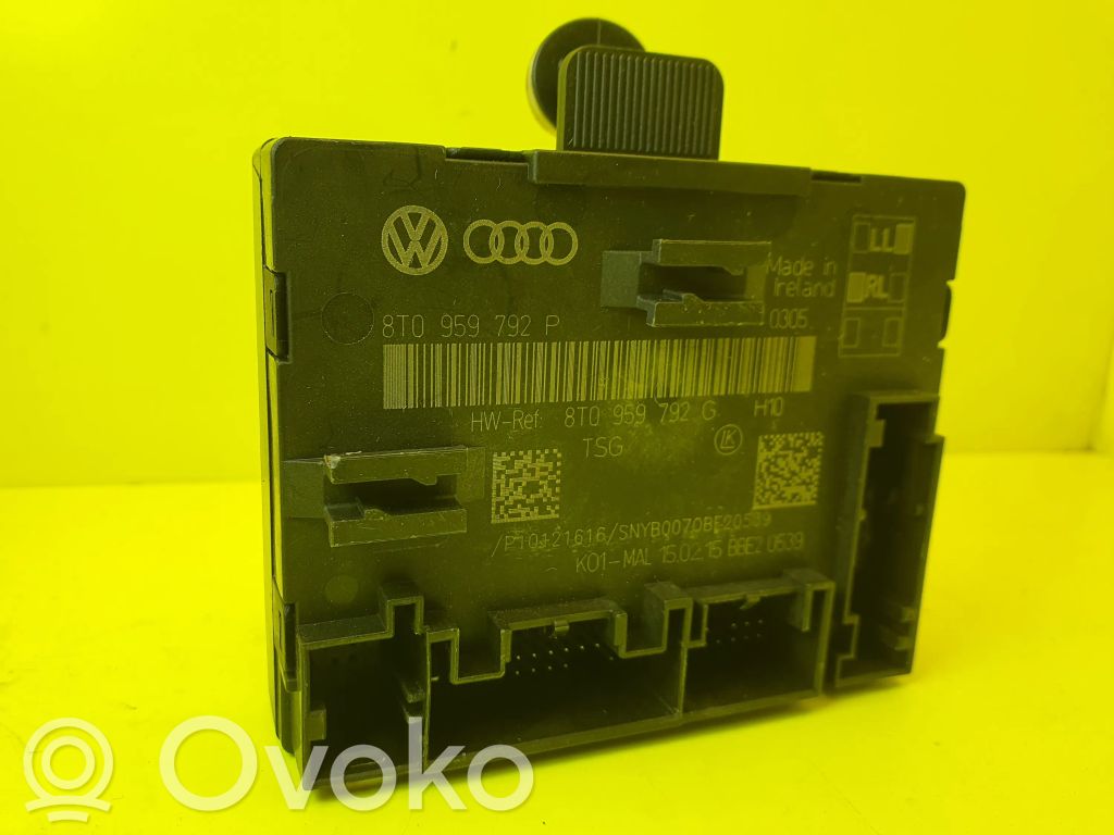 Audi A5 Sportback 8TA Door control unit/module 