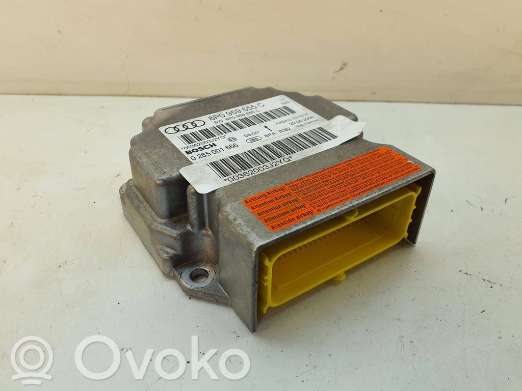 Audi A3 S3 A3 Sportback 8P Airbag control unit/module 