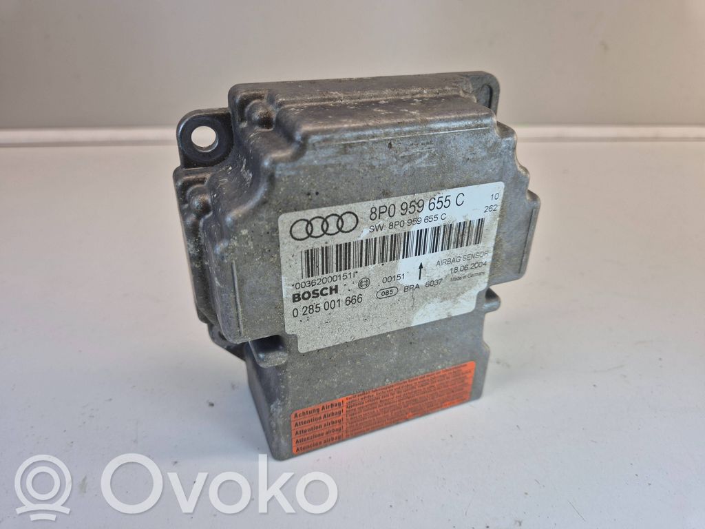 Audi A3 S3 8P Airbag control unit/module 
