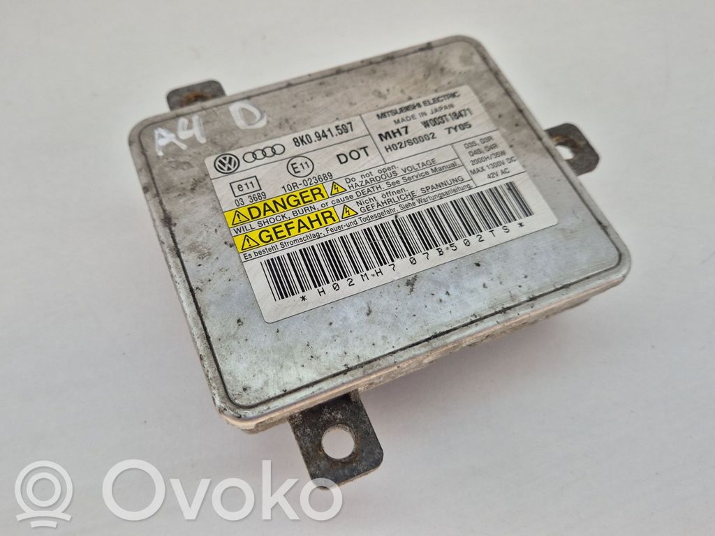 Audi A4 S4 B8 8K Modul balast far Xenon 
