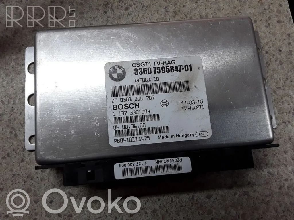 BMW X5 E70 Steuergerät Hinterachse 