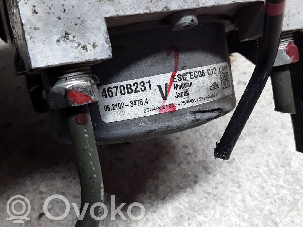 Mitsubishi Outlander ABS valdymo blokas 