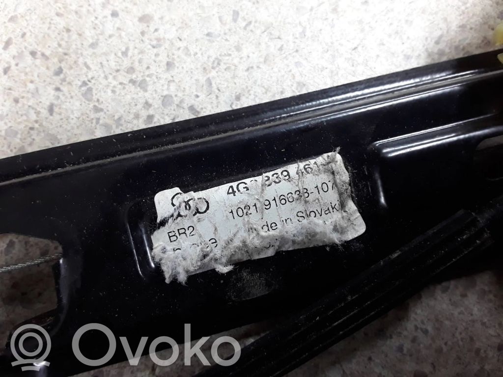 Audi A7 S7 4G Takaikkunan nostomekanismi ilman moottoria 