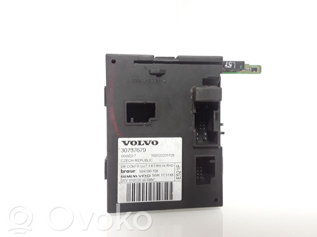 Volvo V50 Motor del regulador de la ventanilla de la puerta delantera 