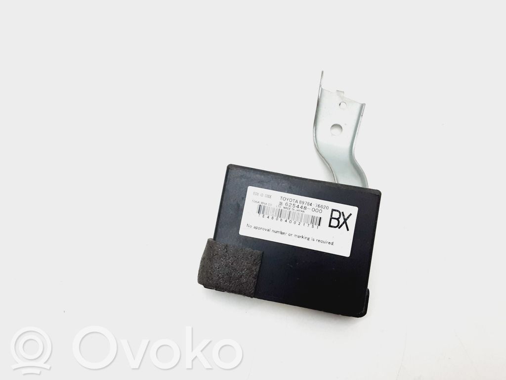 Lexus CT 200H Unité de commande dispositif d'immobilisation 