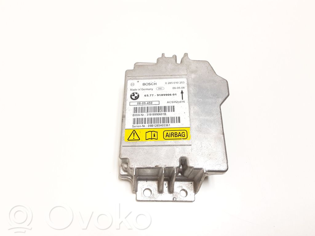 Airbag control unit/module   9189906