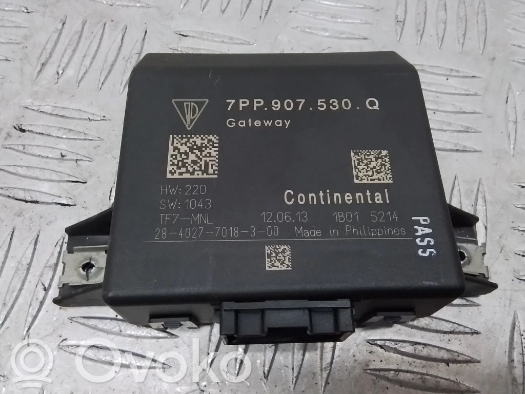 Porsche Cayenne (92A) Gateway control module 