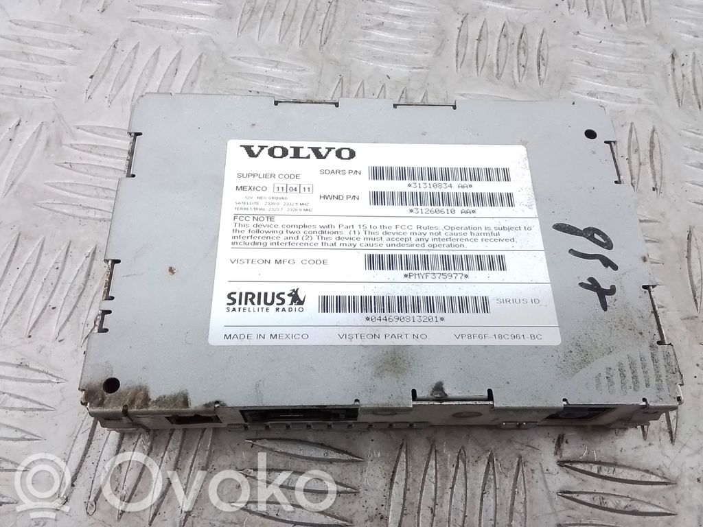 Volvo XC60 Amplificador de antena aérea 